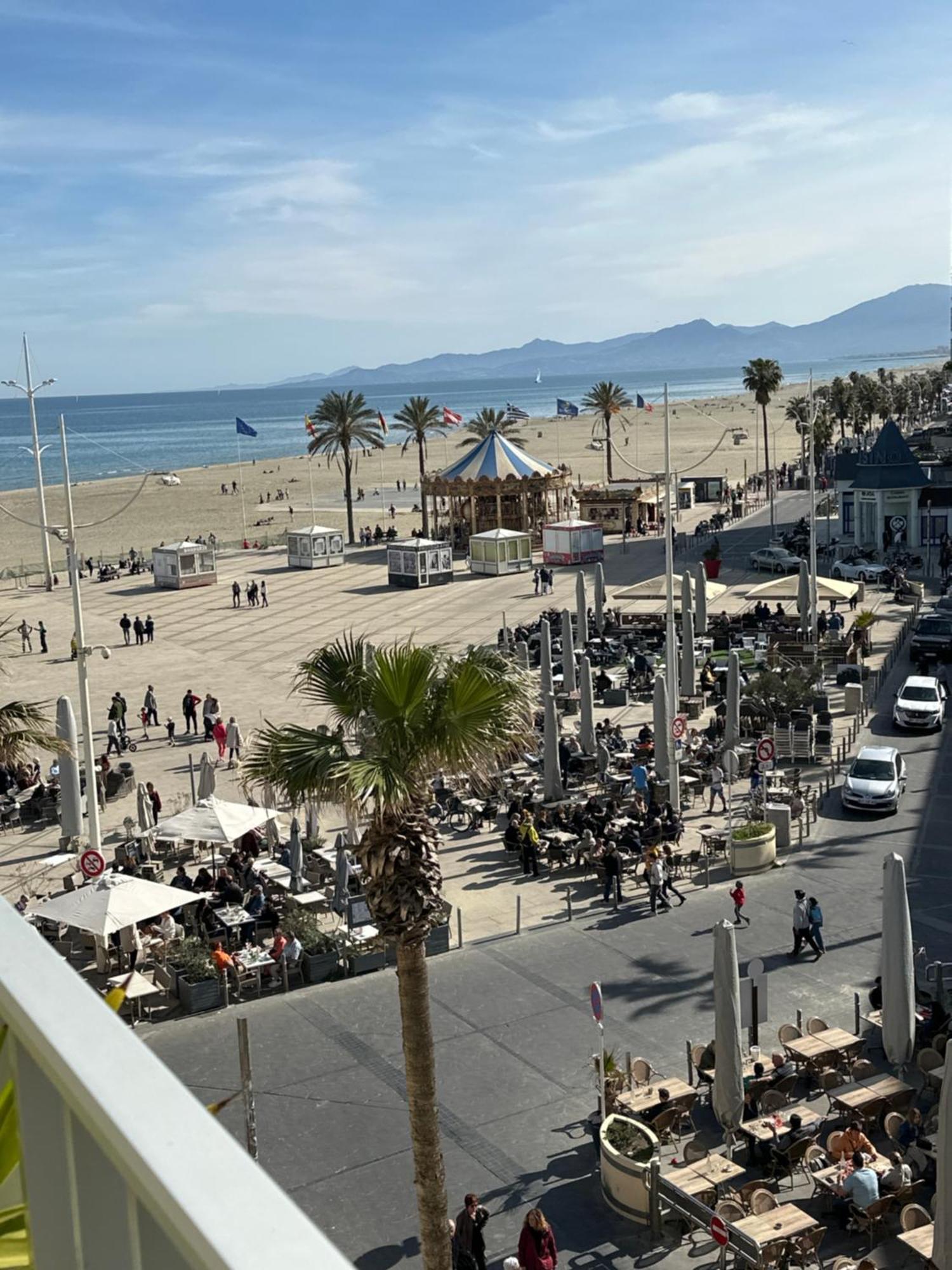 Magnifique Vue Mer F2 45 M2, Parking Surveille Linge De Maison Inclus Canet-en-Roussillon Extérieur photo