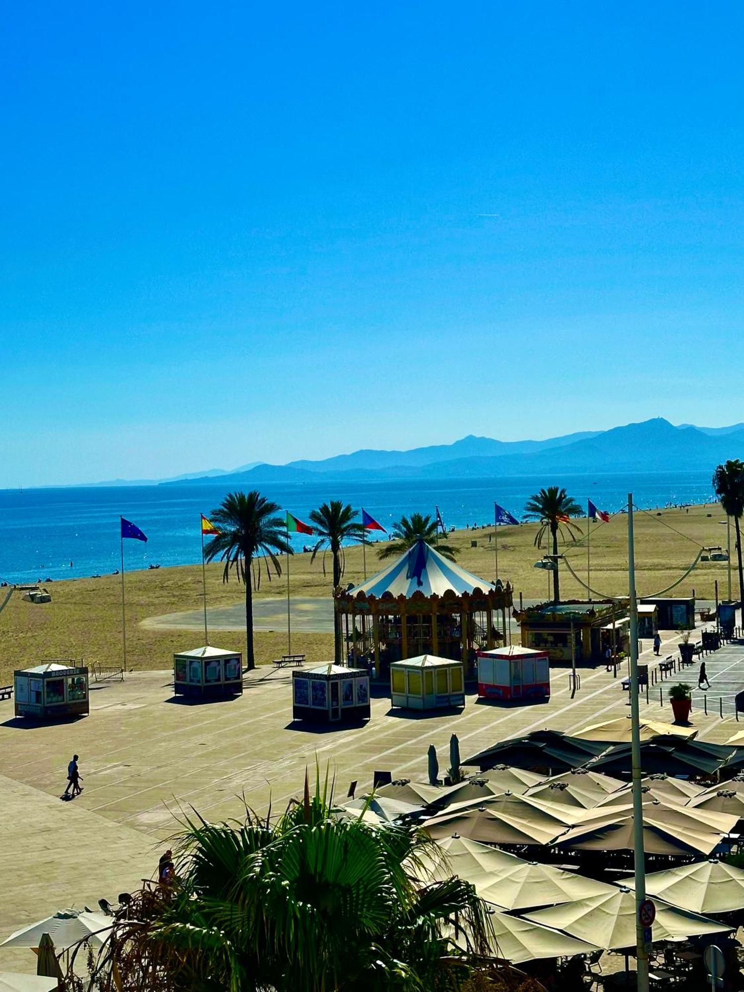Magnifique Vue Mer F2 45 M2, Parking Surveille Linge De Maison Inclus Canet-en-Roussillon Extérieur photo