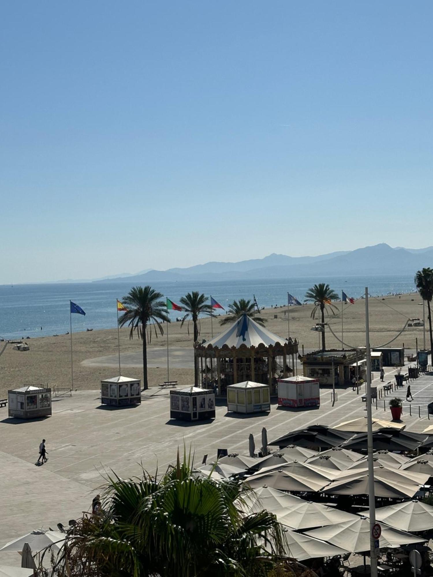 Magnifique Vue Mer F2 45 M2, Parking Surveille Linge De Maison Inclus Canet-en-Roussillon Extérieur photo