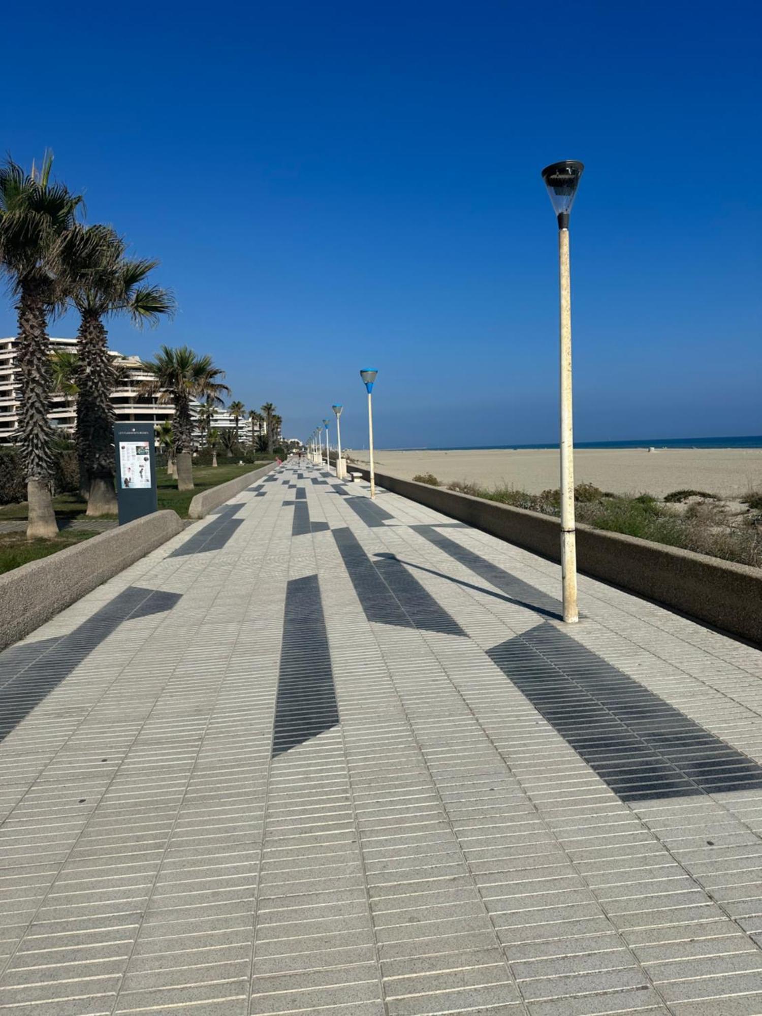 Magnifique Vue Mer F2 45 M2, Parking Surveille Linge De Maison Inclus Canet-en-Roussillon Extérieur photo