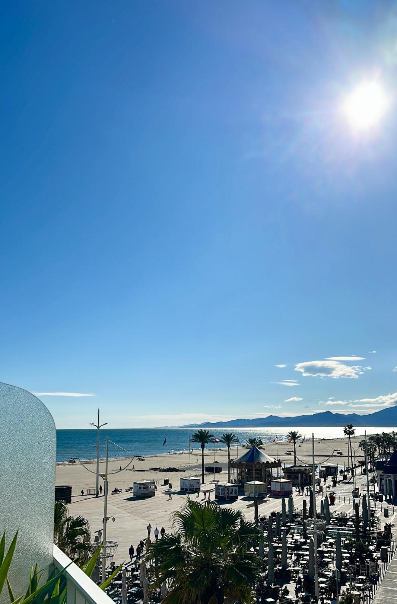 Magnifique Vue Mer F2 45 M2, Parking Surveille Linge De Maison Inclus Canet-en-Roussillon Extérieur photo